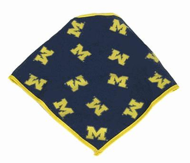 Michigan Wolverines Dog Bandana Style #2