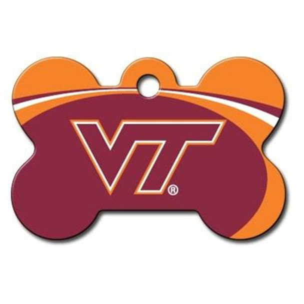 Virginia Tech Hokies Bone ID Tag