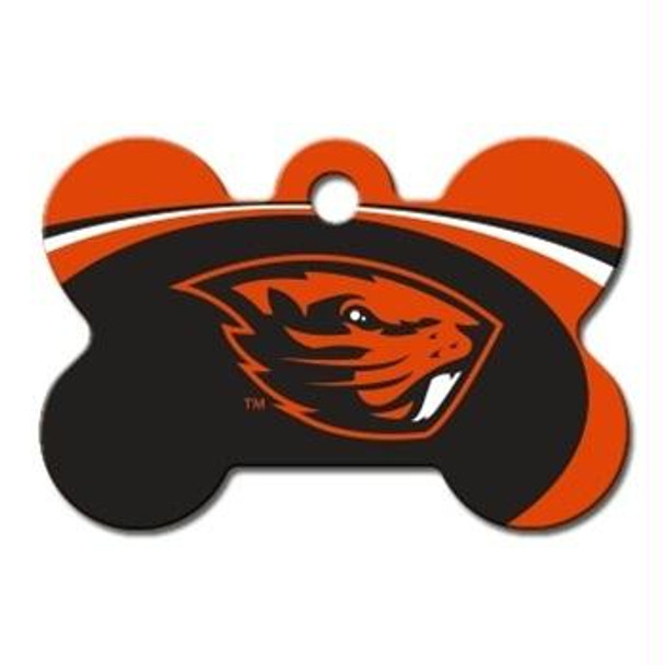 Oregon State Beavers Bone ID Tag