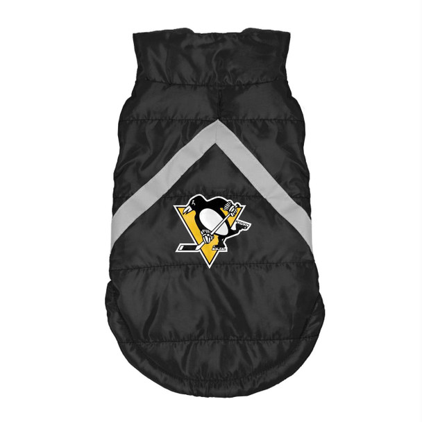 Pittsburgh Penguins Pet Puffer Vest - Teacup