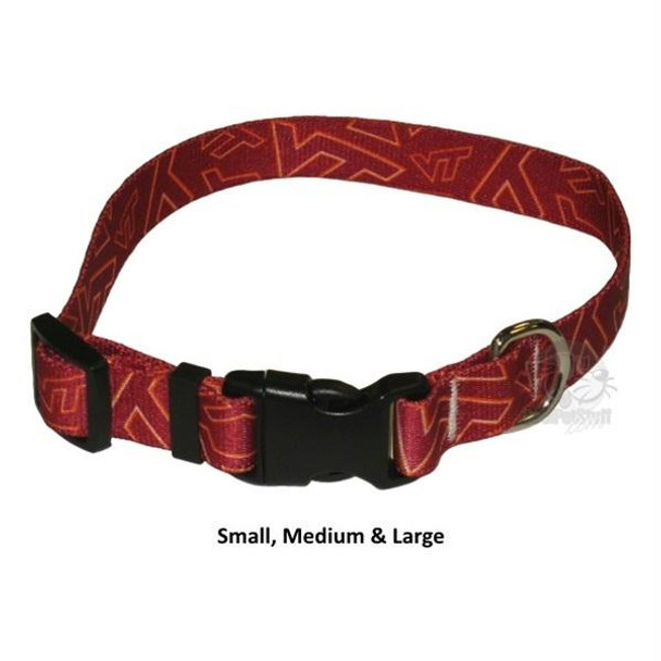 Virginia Tech Hokies Pet Nylon Collar - Medium