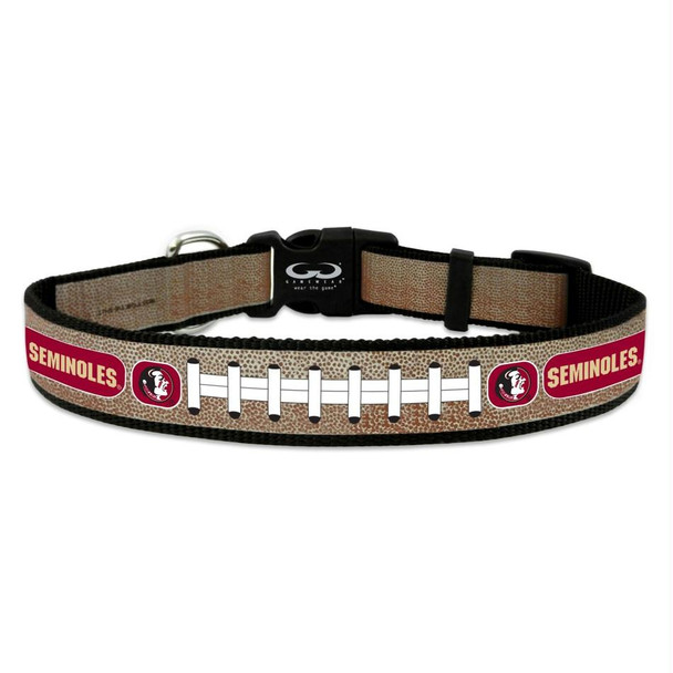 Florida State Seminoles Reflective Football Pet Collar