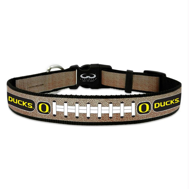 Oregon Ducks Reflective Football Pet Collar