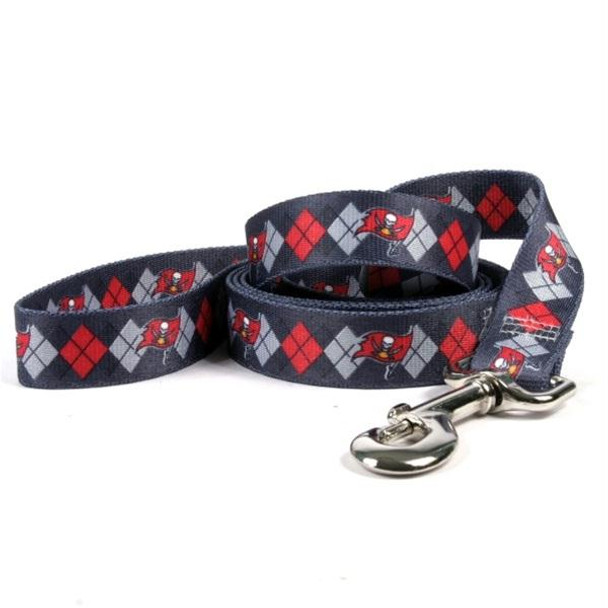 Tampa Bay Buccaneers Argyle Nylon Leash