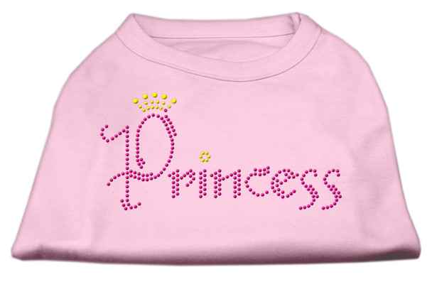 Princess Rhinestone Shirt - Light Pink