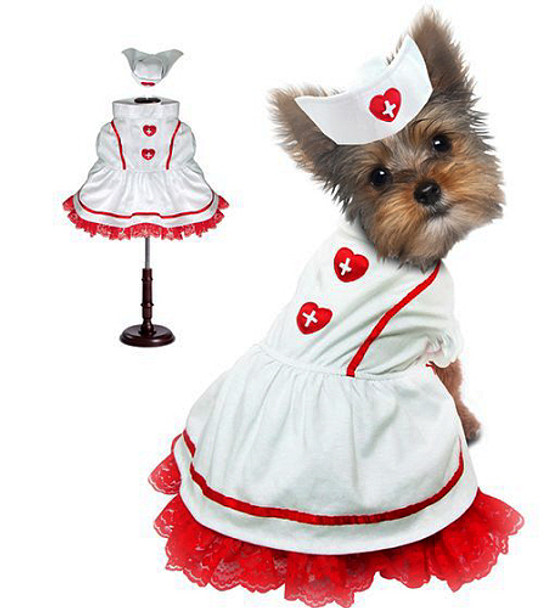 Sweetheart Nurse Pet Dog Costume