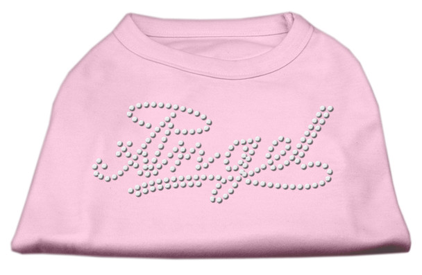 Angel Rhinestud Dog Shirt - Light Pink