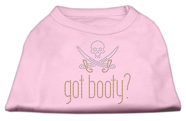 Got Booty? Rhinestone Shirts - Light Pink