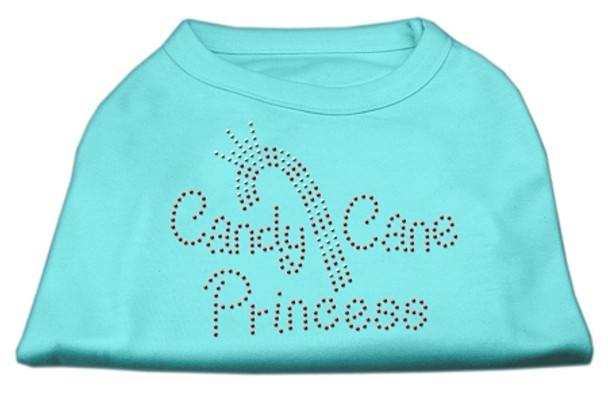 Candy Cane Princess Shirt  - Aqua