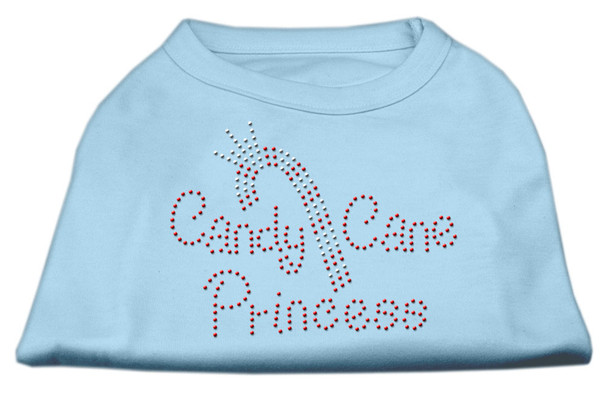 Candy Cane Princess Shirt  - Baby Blue