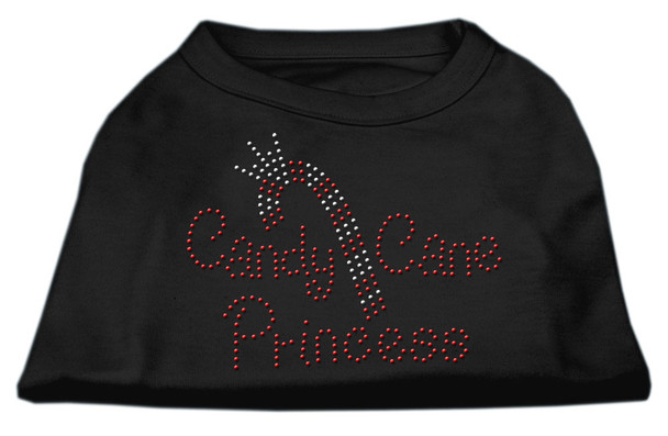 Candy Cane Princess Shirt  - Black