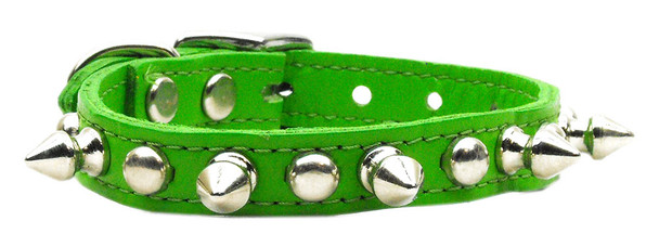 Chaser Leather Dog Collar -  Emerald Green