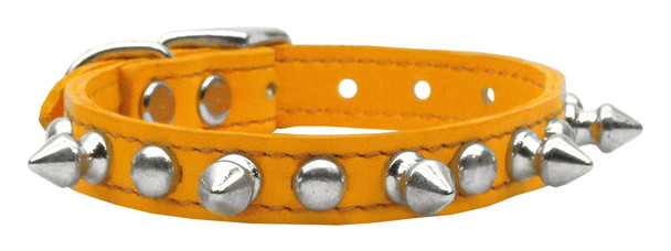 Chaser Leather Dog Collar -  Mandarin