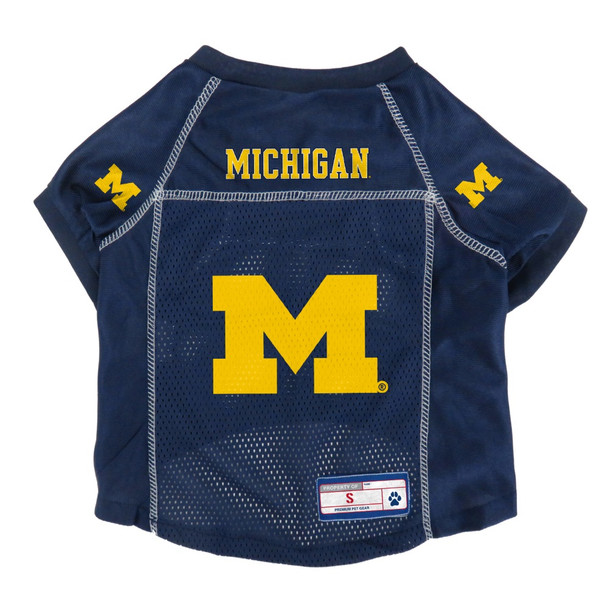 Michigan Wolverines Pet Mesh Jersey