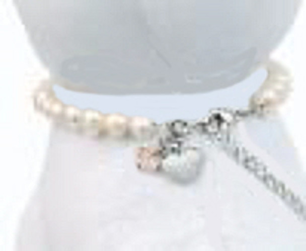 White Pearl Pet Dog Necklace