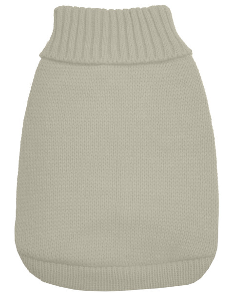 Knit Pet Sweater Cream