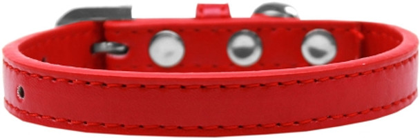 Wichita Plain Dog Collar - Red