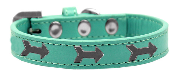 Arrows Widget Dog Collar - Aqua