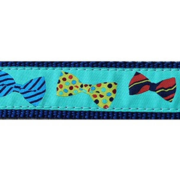 Bow Ties 3/4 & 1.25 inch Dog Collar, Harness