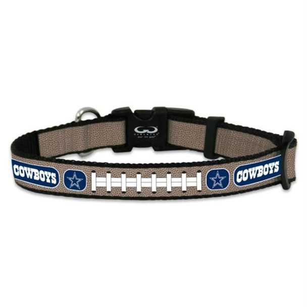 Dallas Cowboys Reflective Football Pet Collar