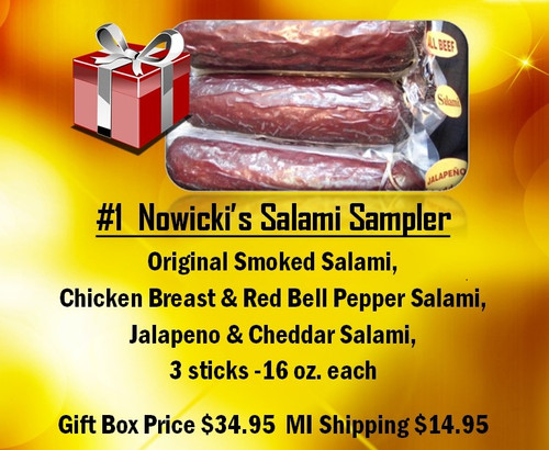 Nowicki's Salami Sampler (In Store Pick Up)