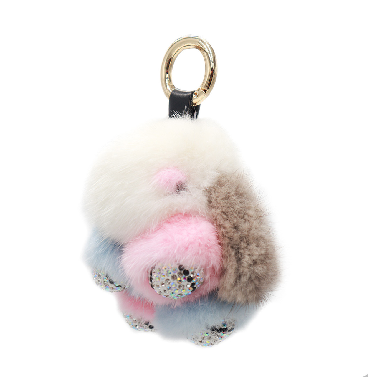 Mink Fur Gifts Accessories, Luxury Real Mink Fur Key