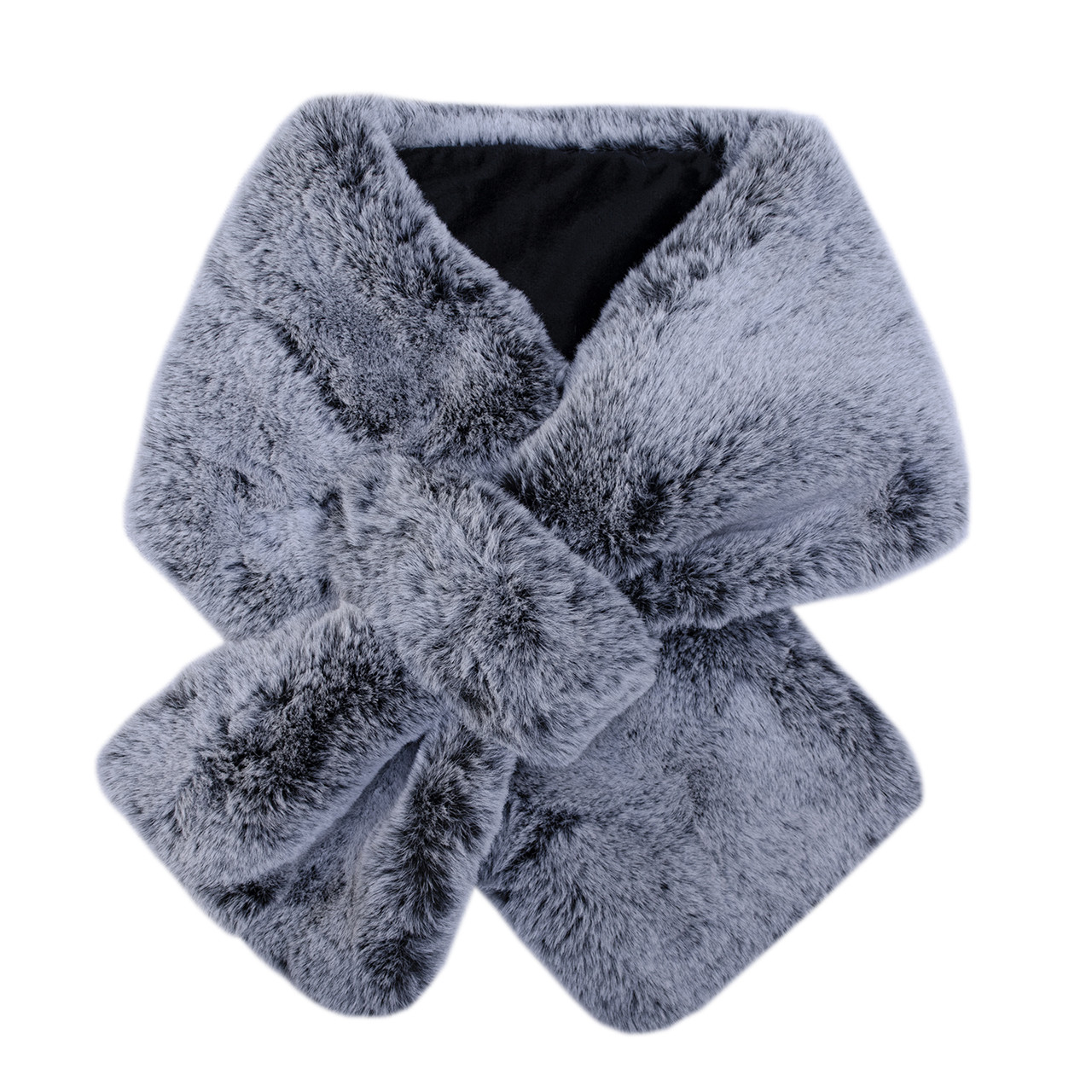2023 Rex Rabbit Fur Scarf Hot Sale Weave Winter Scarf For Women Furry  Knitting Blanket Scarf - ursfur