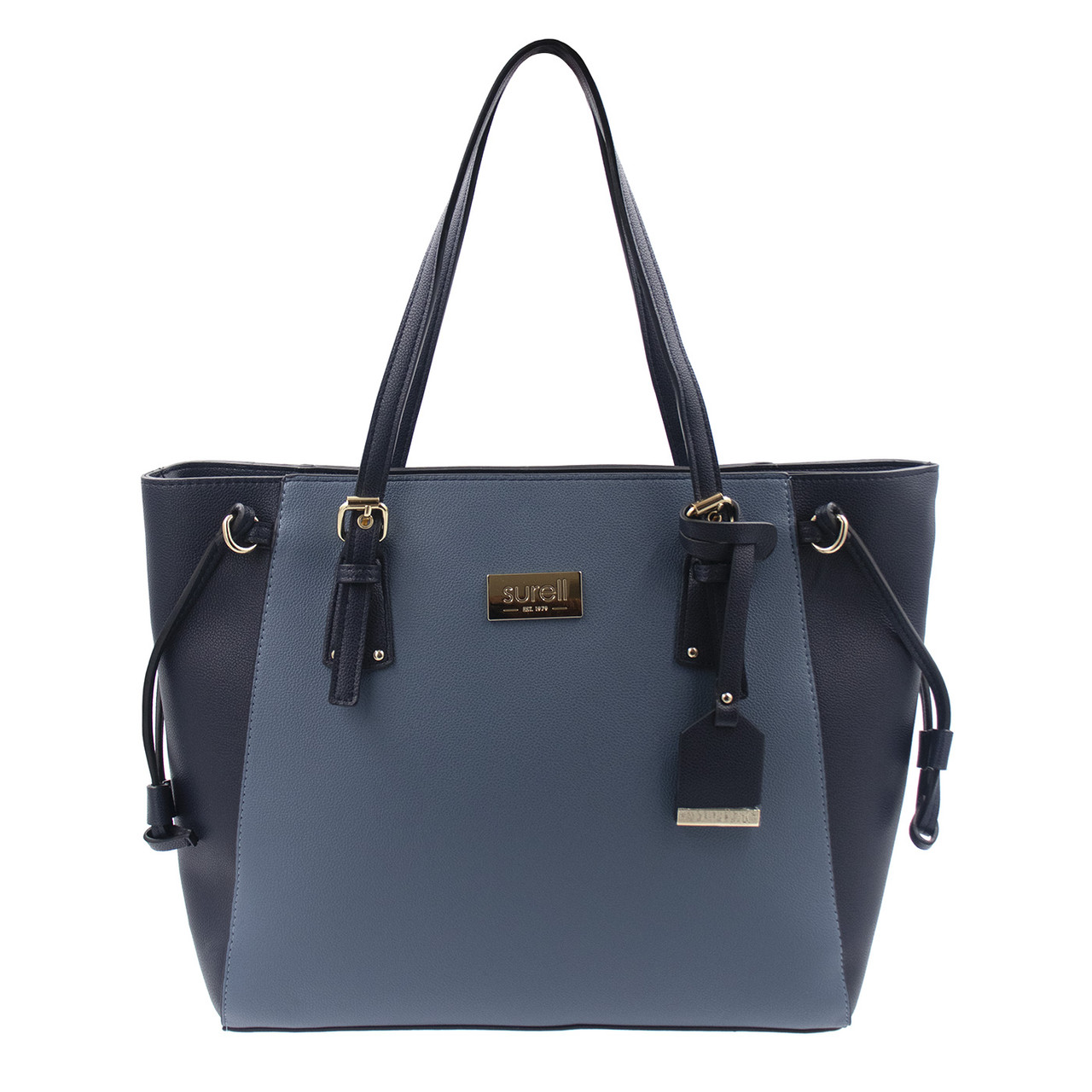 Twiggy London Blue Pleather Tote Bag | eBay