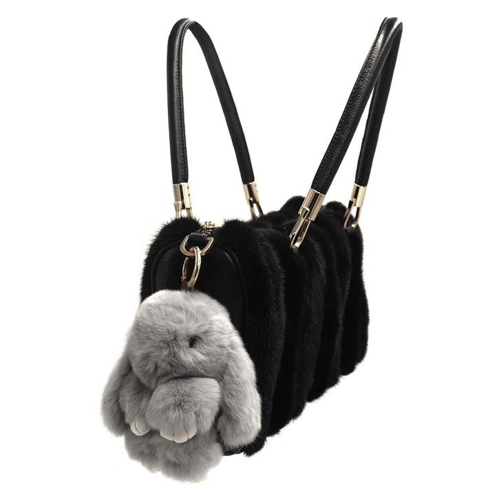 Accessories  Adorable Bunny Keychain And Bag Charm In Da Print