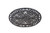 1:12 Scale Modern Miniature Faux Wrought Iron Front Door Grille - Oval