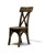 1:12 Scale Modern Miniatures DIY Kit - Provence French Farmhouse Cross Back Dining Chair