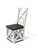 Coastal Nautical Nantucket Back Dining Chair 1:12 Scale Modern Miniatures DIY Kit