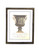 Architectural Urn Illustration | Timber Framed Print | 1:12 Scale Modern Miniatures