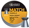JSB JBS.0015.500 Ammo and Pellets JSB Match Diabolo Middle (Yellow) Sport Shooting Depot