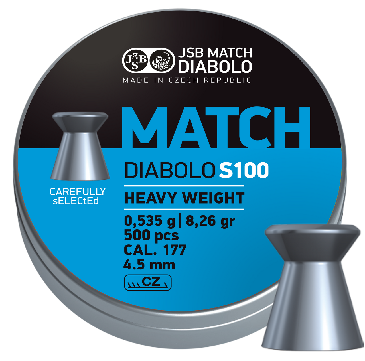 JSB Match Diabolo Heavy (Blue)