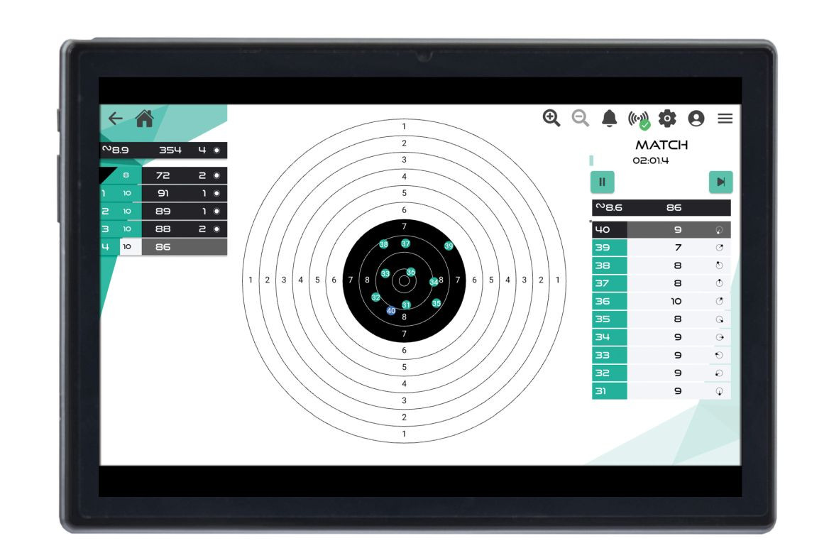 Interactive e-target SQ10