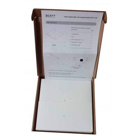 Foldable lighted target holder - SCATT Accessories - Sport