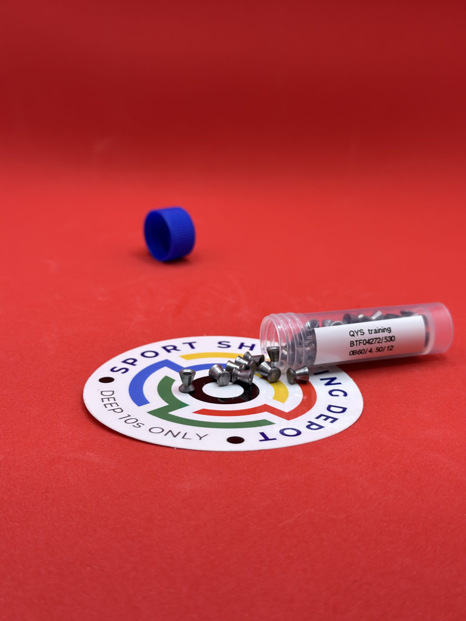 Pellet lot sample for testing