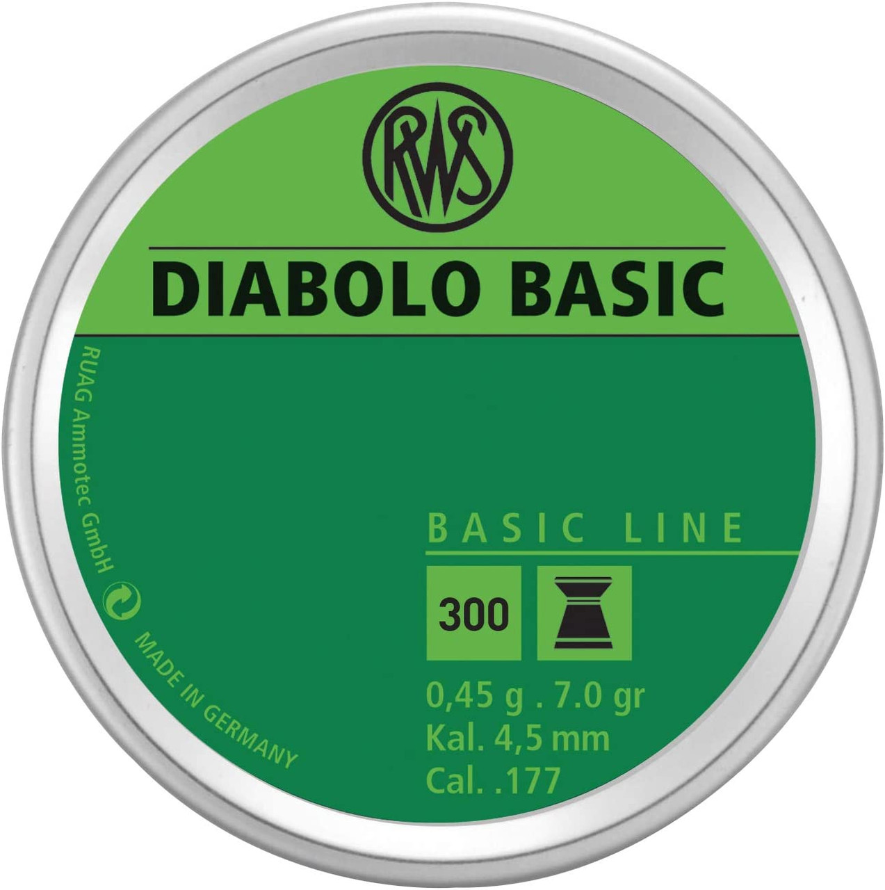 RWS RWS.2317398 Ammo and Pellets RWS Diabolo (blister pack) Sport Shooting Depot