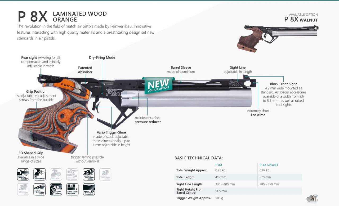 P 8X - Airguns - Sport Shooting Depot