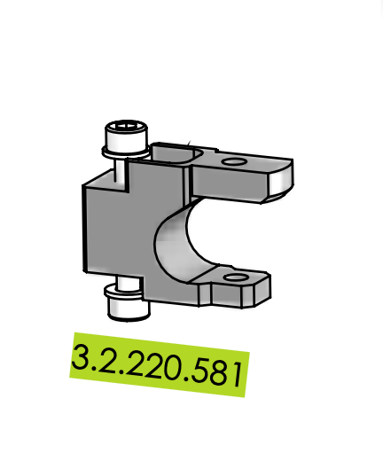 FWB Extension for rods 25mm
