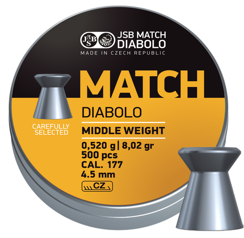 JSB Match Diabolo Middle (Yellow)