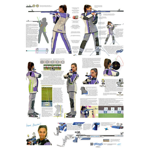 MEC MEC.5040308 Print Products Poster - Ivana Maksimovic standing position Sport Shooting Depot