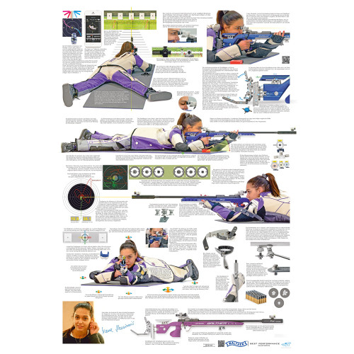 Poster - Ivana Maksimovic prone position