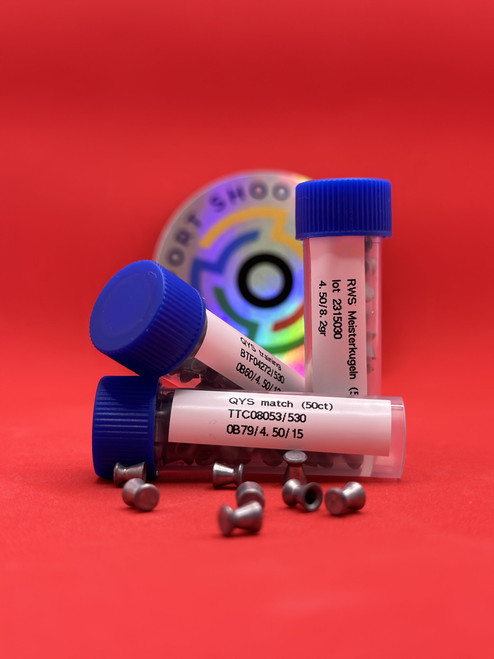 Pellet lot sample for testing