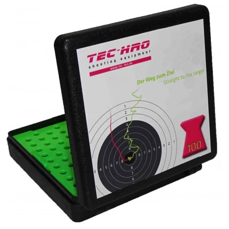 TEC-HRO Shooting Equipment TEC.0393 Ammo and Pellets TECHRO Match Box Sport Shooting Depot