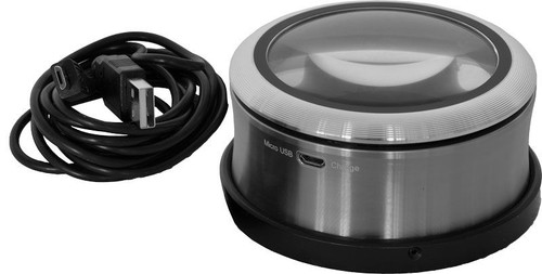 Scoring gauge with illuminated reticle