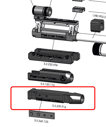 FWB Sight Cover (#1746.743.1) - Sights - Sport Shooting Depot