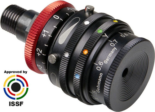 575-0 Gehmann rearsight iris with 6-colour filter, twin polariser and diopter 0.0x