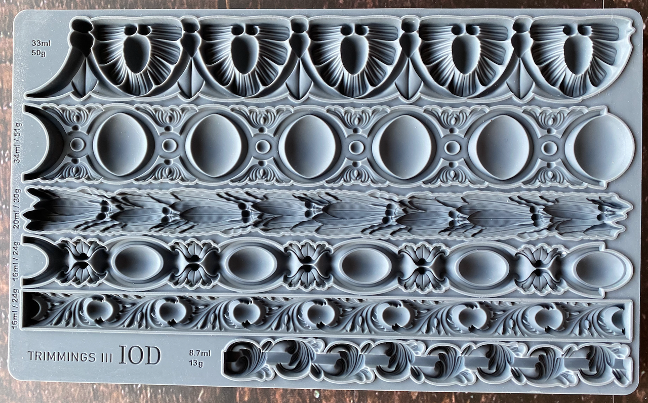 Cameos IOD Mould *NEW* - Blue Star Antiques